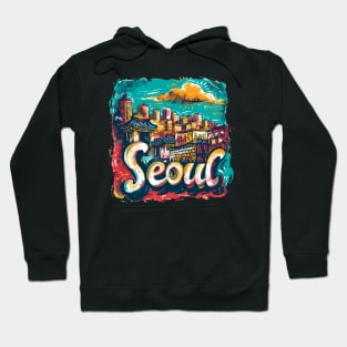 Seoul Retro South Korea t-shirt Hoodie